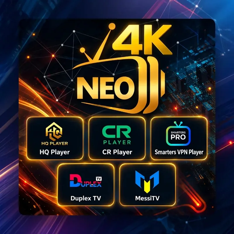 Neo 4K With Players — باقة اشتراك IPTV